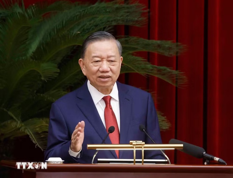 Toàn văn: Phát biểu bế mạc Hội nghị Trung ương 4 của Tổng Bí thư, Chủ tịch nước Tô Lâm